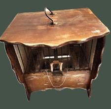 Vintage Wooden Bird Cage