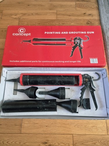 Concept pointing grouting gun - concept,