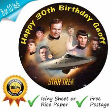 STAR TREK CAKE TOPPER FATHER'S