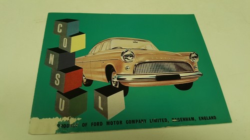 1959 ford consul original - consul,