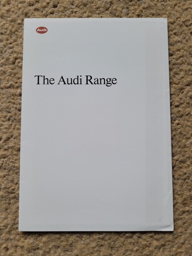 The audi model - the, brochure