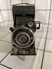 Vintage Folding Camera by F.Deckel Munchen Compur & Case - Untested