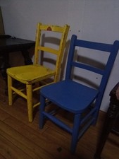 Antique childrens chairs - 2,