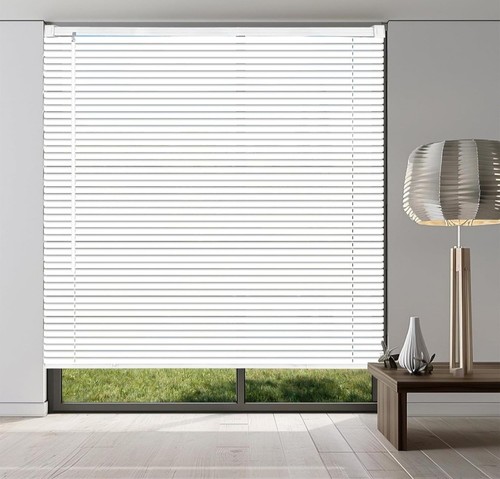 Cordless mini blinds - 1", w