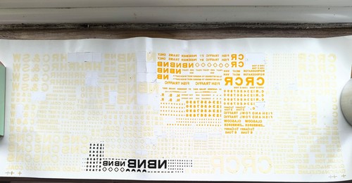 Hmrs sheet part used - no.20, part-used