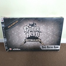 Guitar Hero Metallica Edition Guitar Game Dongle Boxed PS3 