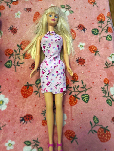 Barbie shoes galore doll