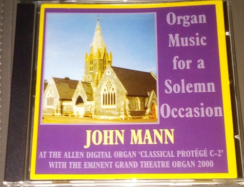 John mann organ music for - john,