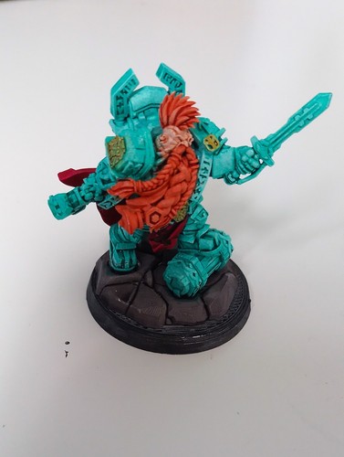 Space dwarf miniature painted - space,