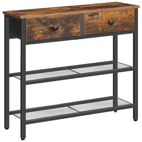 Rustic brown black - +,