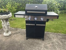 John Lewis Grillstream 3 Burner Hybrid Gas & Charcoal BBQ.