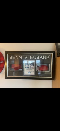 Benn eubank signed and - vs,