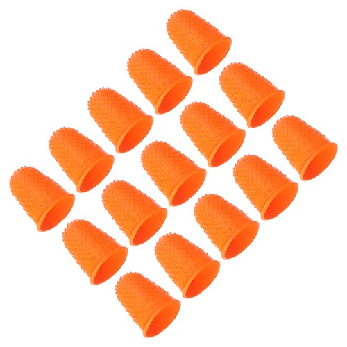 15pc rubber finger tips thumb - tips,