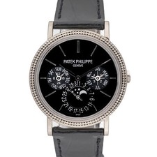 Patek Philippe Perpetual Calendar Moonphase 5139G-010 with 38mm 18ct White Go...