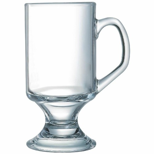 Arcoroc footed coffee - arcoroc, mugs