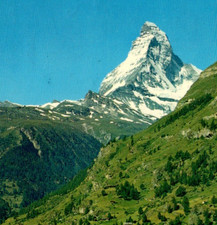 Vintage Postcard Zermatt