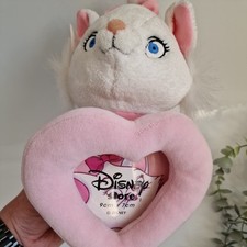 Disney Store Marie Plush Photo Frame Aristocats Soft Toy 9 Inch Collectable Rare