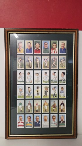 Vintage framed football - vintage,