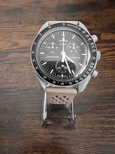 Brown rubber watch strap - rubber, band