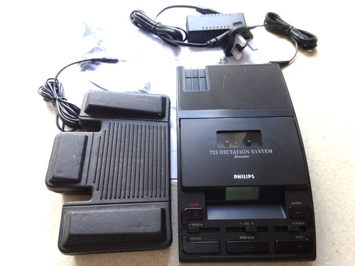 Used philips 725 transcriber - philips,