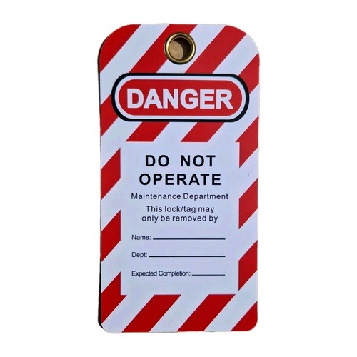 Lock out tags - lock,