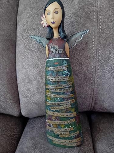 Angel figurine demdaco kelly - demdaco,
