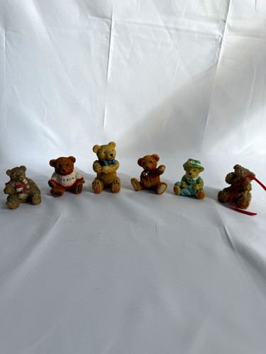 Vintage miniature teddy - vintage,