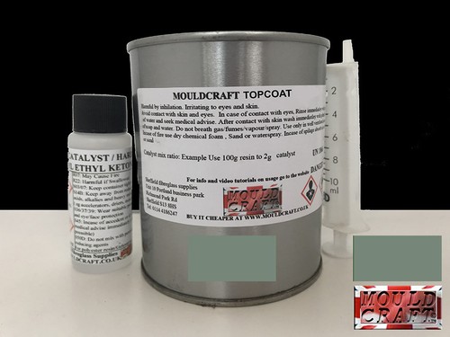 Aircraft grey topcoat - grey, flocoat