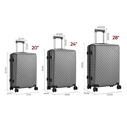 Inch cabin luggage hard - 20,