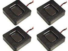 Four 25x25x7mm Megabass Square