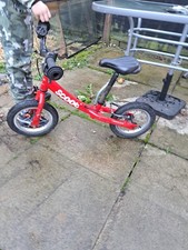 Scoot Red Toddler's Balance Bike Learn to Ride Cycle