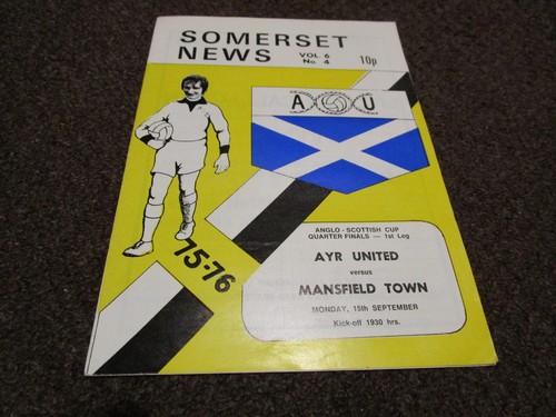 Ayr united mansfield town - united,