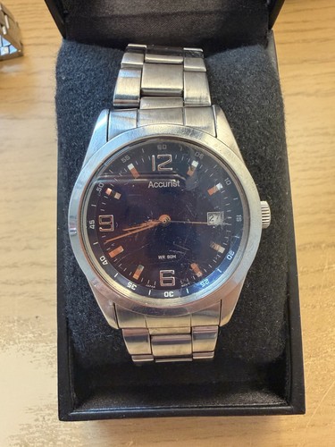 Mens accurist mb419 watch - mens,