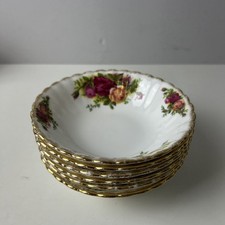 6 x Vintage Royal Albert Old