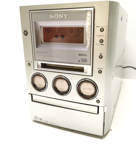 Sony cmt m100md - mdlp, minidisc