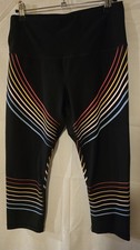 Rbx black cropped leggings - black,
