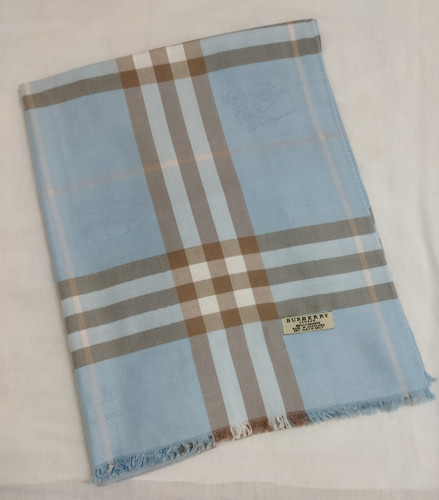 Burberry scarf 100 cashmere - burberry, 100%