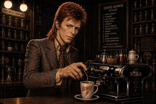 David bowie barista - ,