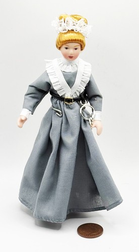 Dolls house matron - dolls,