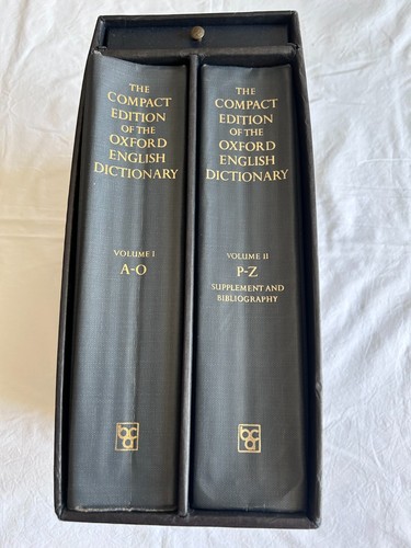 Compact edition the oxford - compact,
