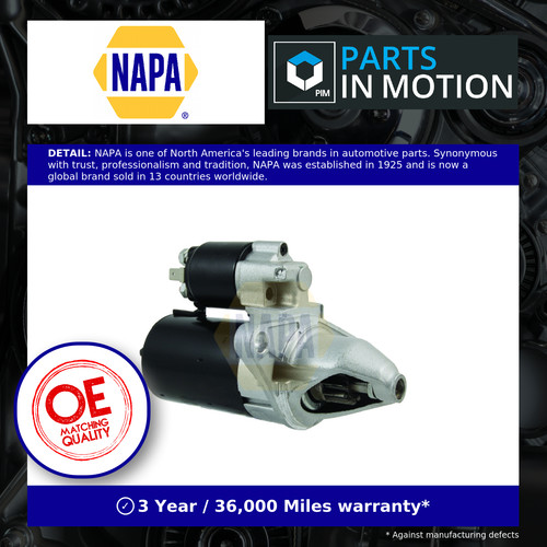 Starter motor fits - fits, rt