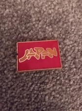 Japan 1980s Band Pin Badge Vintage Music Memorabilia Collectible Memorabilia