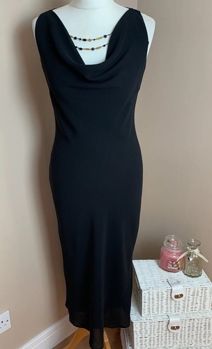 Vintage 90s slinky black bias - slinky,
