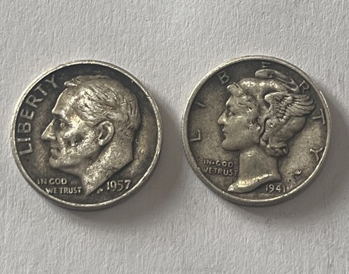 Silver dimes 1 x - 2,