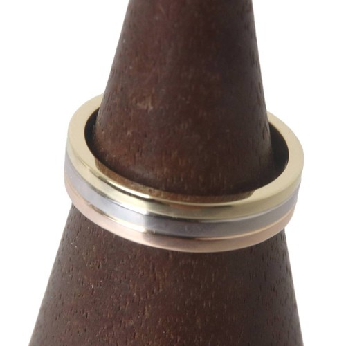Cartier tricolor ring size - cartier, ring,