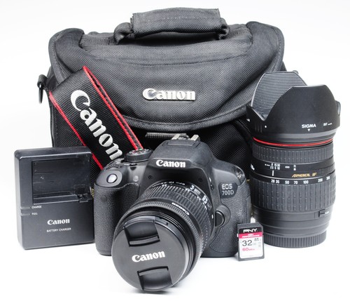 Canon eos 700d - 700d, 18mp