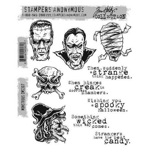 Tim holtz cling - tim, stamps