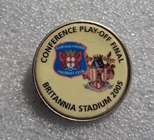 CARLISLE UNITED V STEVENAGE MATCHDAY BADGE