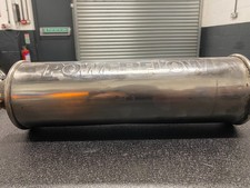 Power Flow Exhaust Resonator for a custom exhaust system - Used