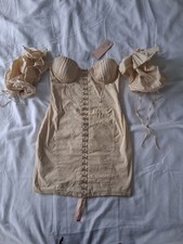 Oh Polly Women's Yellow Corset